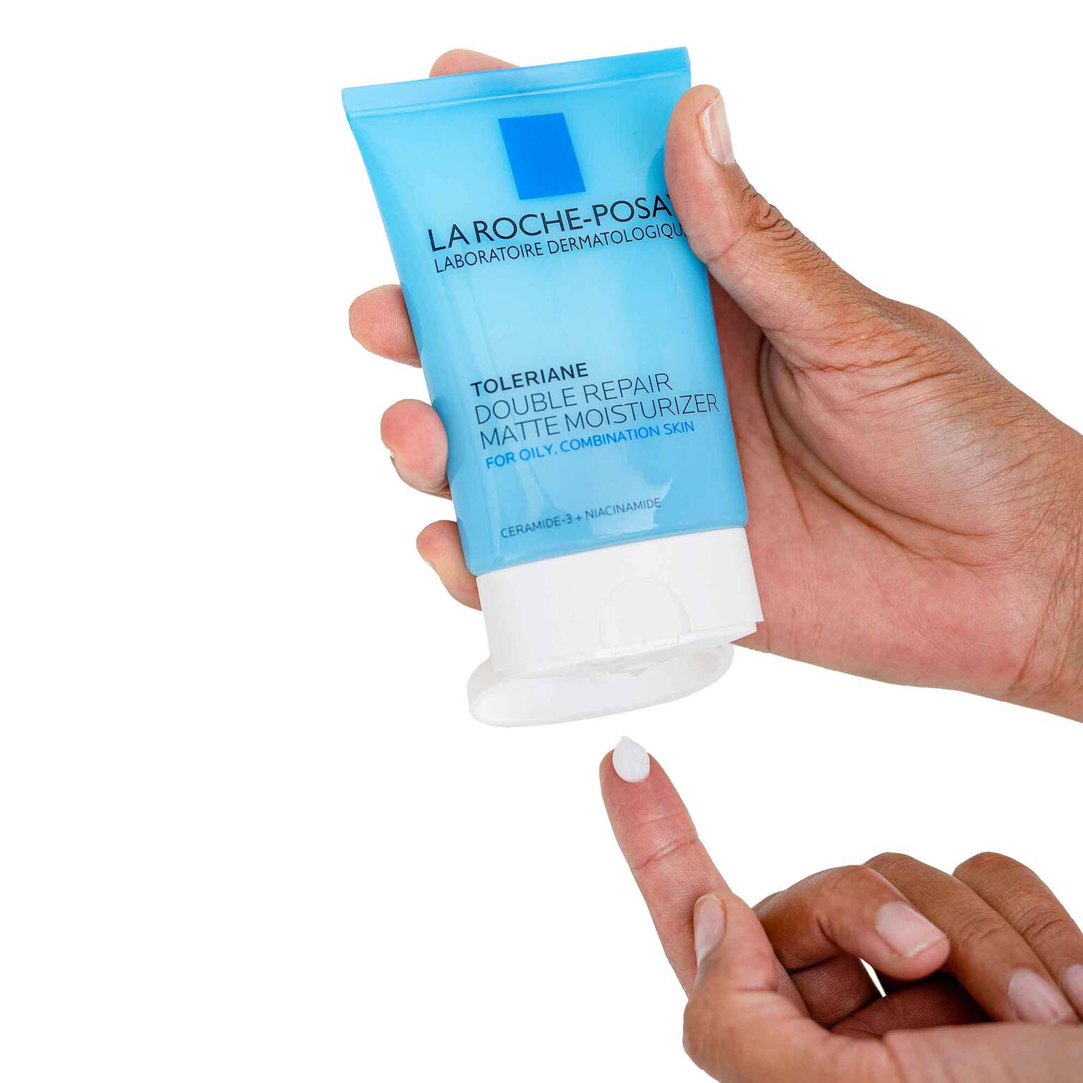 toleriane-double-repair-matte-face-moisturizer-for-oily-skin-g1 la-roche-posay-toleriane-matte-lotion-on-finger.jpg